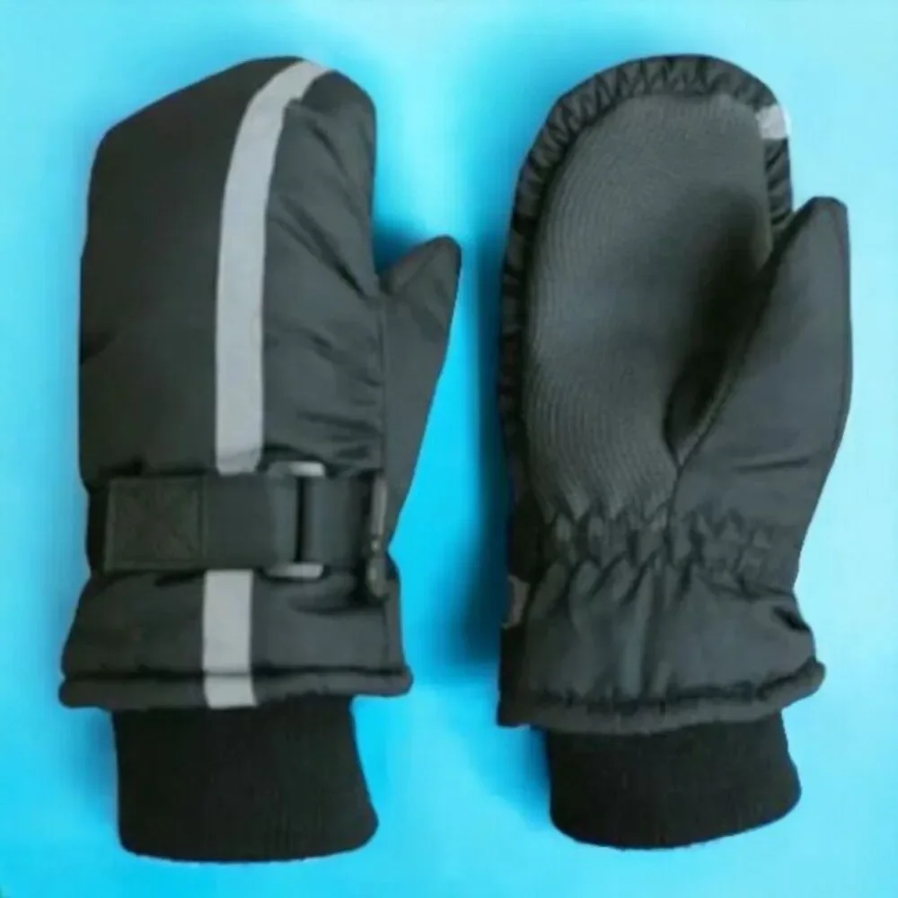 NWOT N'Ice Caps Kids Waterproof Snowproof Windproof Insulated Winter Mit…